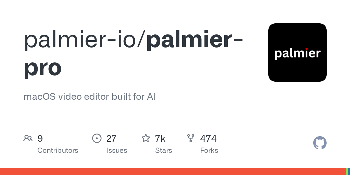 Palmier Pro: Pengedit Video macOS Berbasis AI